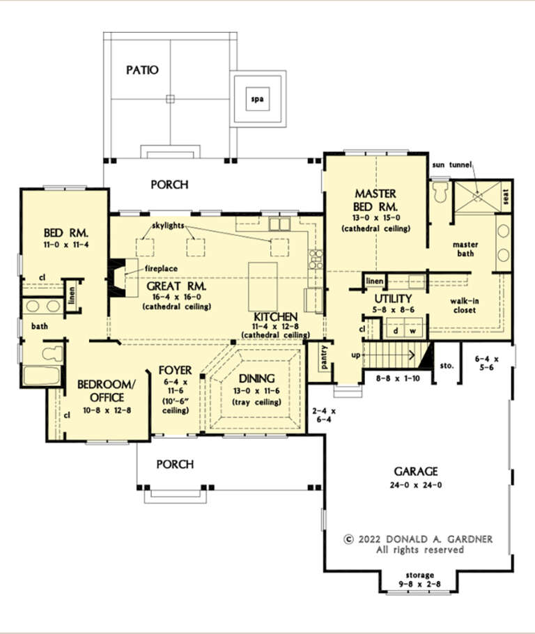 House Plan House Plan #27416 Drawing 1
