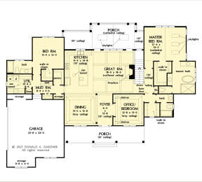 Main Floor  for House Plan #2865-00275