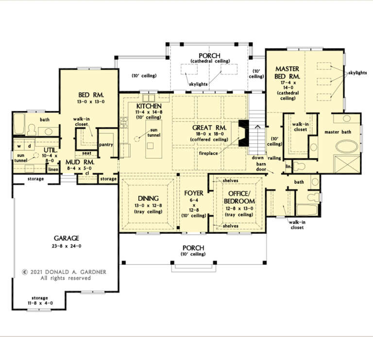 House Plan House Plan #27417 Drawing 1