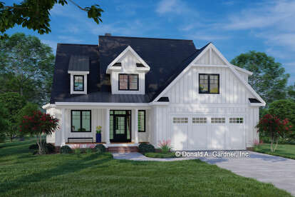 4 Bed, 3 Bath, 2397 Square Foot House Plan - #2865-00276