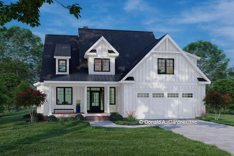 House Plan House Plan #27418 Front Elevation 