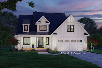 Modern Farmhouse House Plan #2865-00276 Elevation Photo