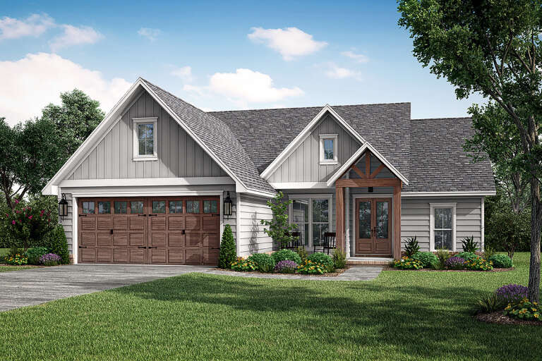 House Plan House Plan #27419 Front Elevation 