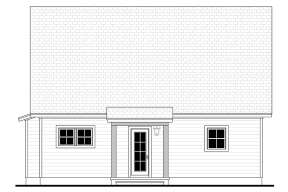 Cottage House Plan #041-00288 Elevation Photo