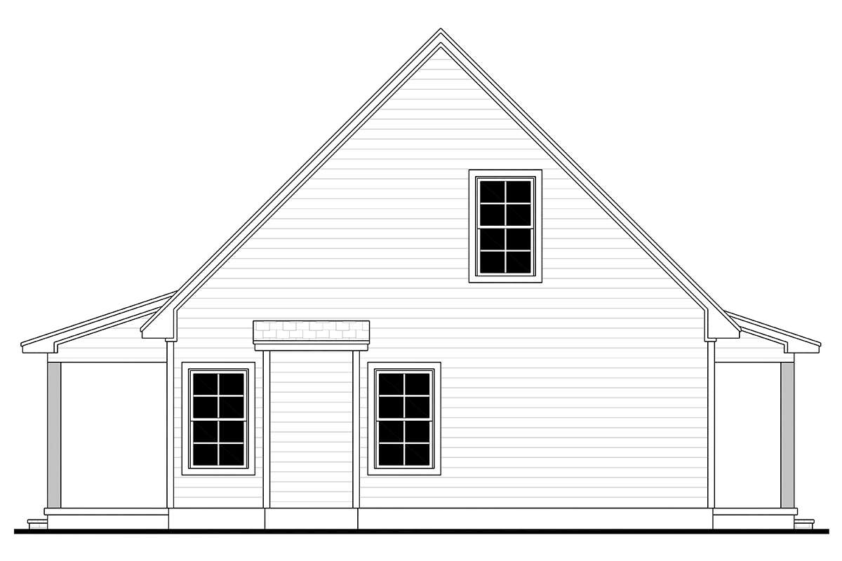 Cottage House Plan #041-00288 Elevation Photo