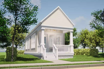 House Plan House Plan #27423 Front Elevation 
