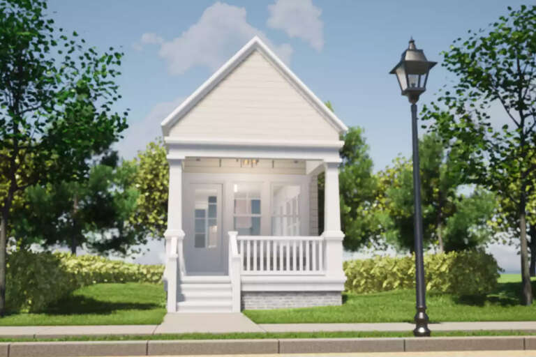 Cottage House Plan #028-00171 Elevation Photo