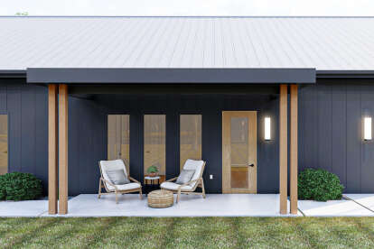Barn House Plan #963-00660 Elevation Photo