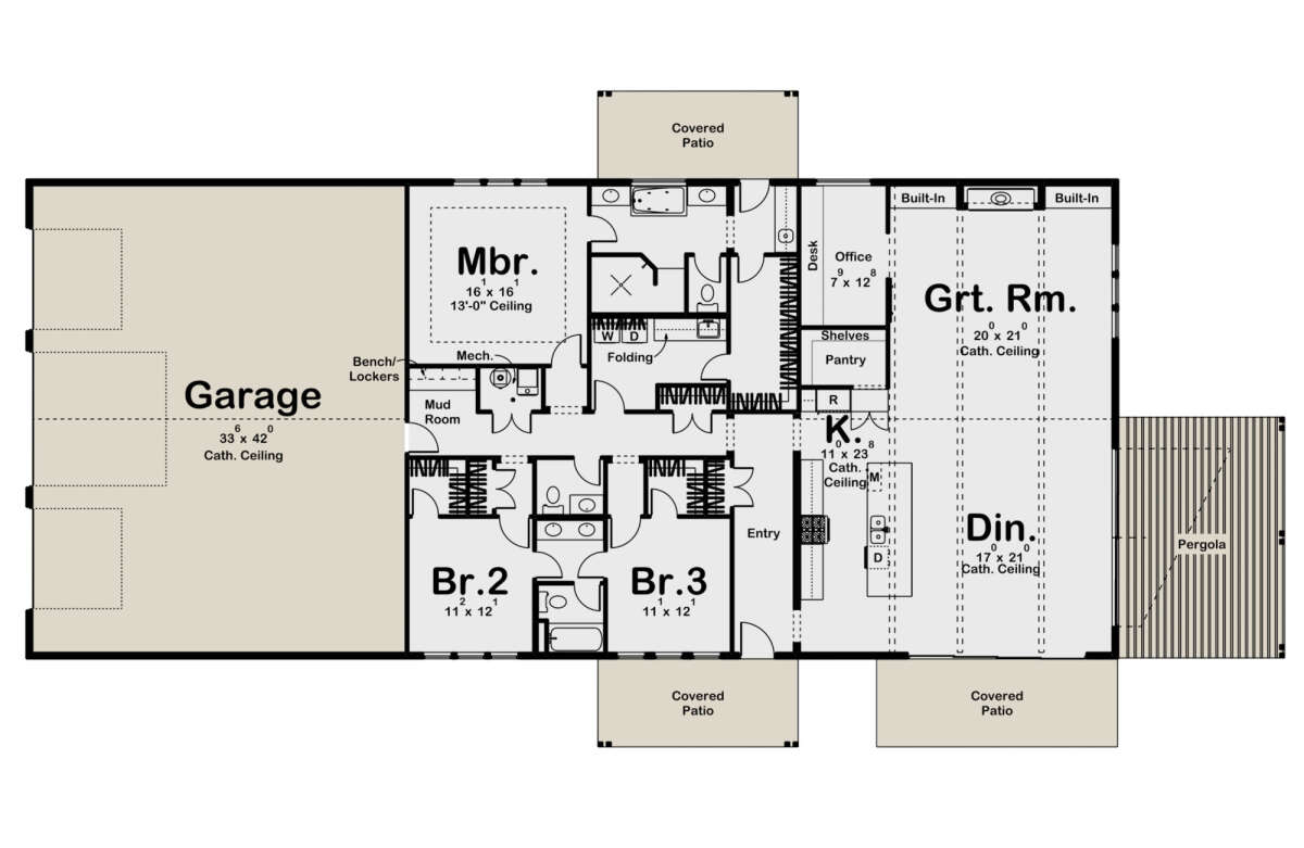 Main Floor  for House Plan #963-00660