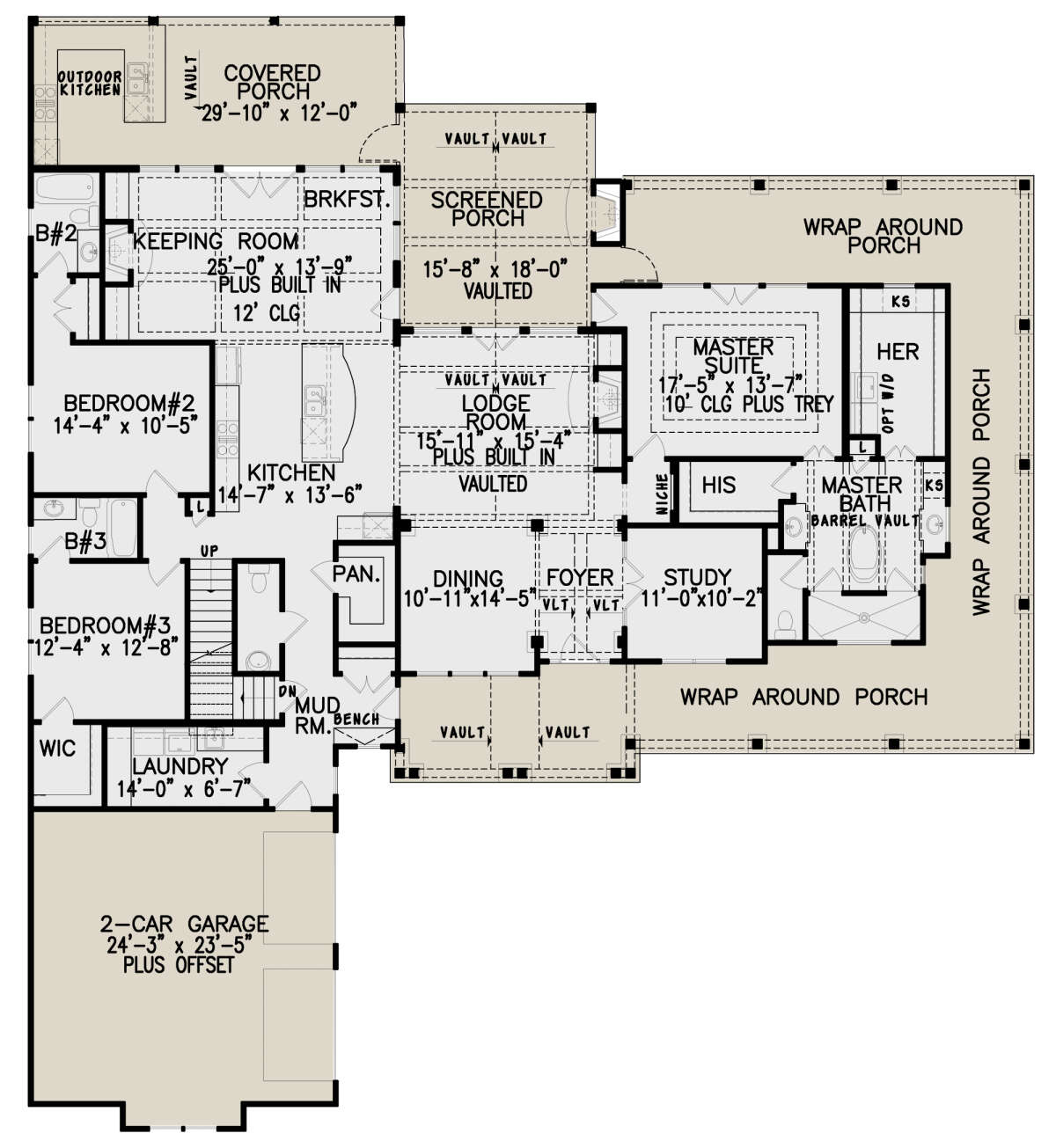 Main Floor  for House Plan #699-00301