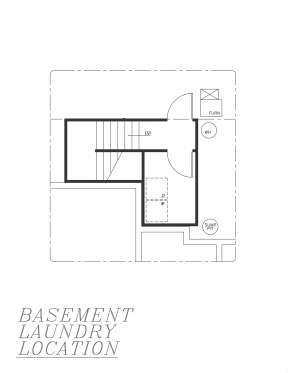 Laundry Room for House Plan #5244-00011