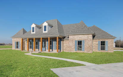French Country House Plan #4534-00082 Build Photo