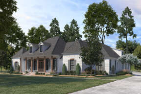 French Country House Plan #4534-00082 Elevation Photo