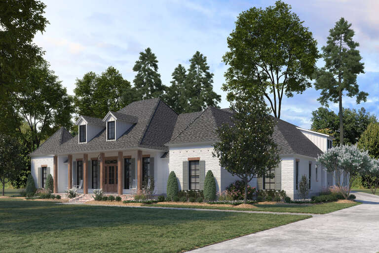 French Country House Plan #4534-00082 Elevation Photo