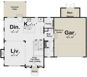 Main Floor  for House Plan #963-00661
