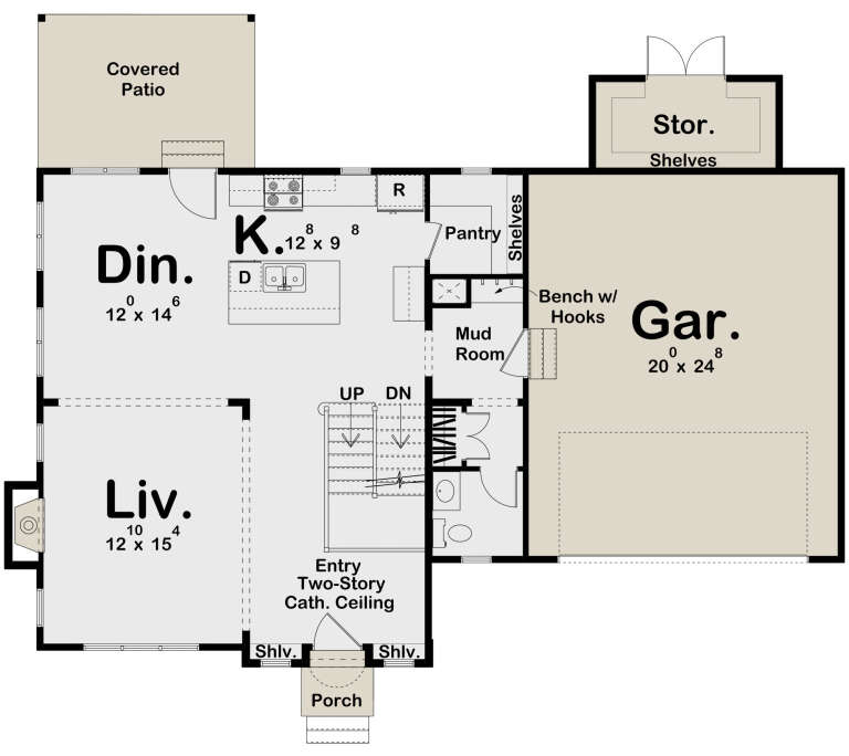 House Plan House Plan #27435 Drawing 1