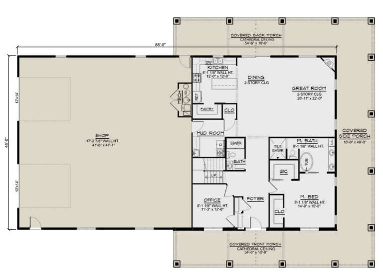 House Plan House Plan #27437 Drawing 1
