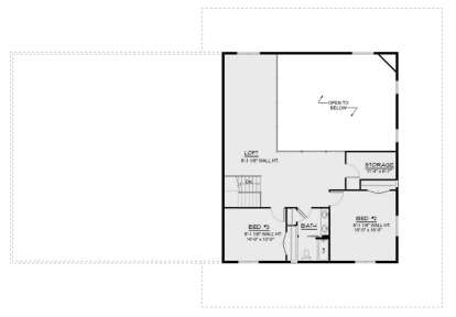 Second Floor for House Plan #5032-00159