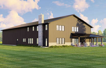 Barn House Plan #5032-00160 Elevation Photo