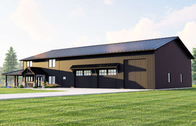 Barn House Plan #5032-00160 Elevation Photo
