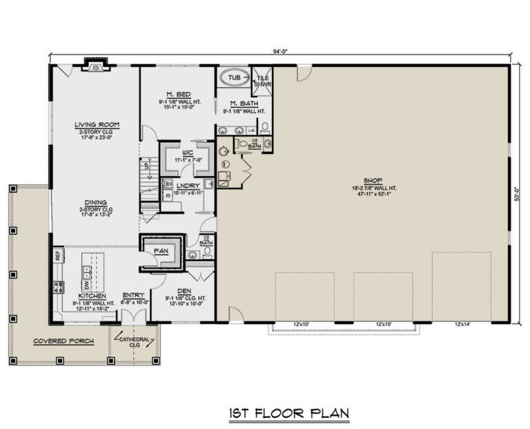 House Plan House Plan #27439 Drawing 1