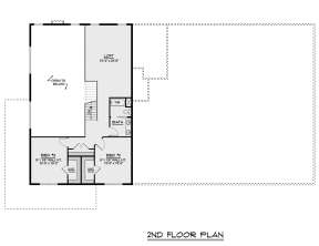 Second Floor for House Plan #5032-00160