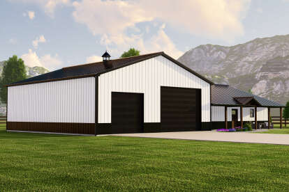 Barn House Plan #5032-00161 Elevation Photo