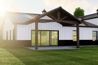 Barn House Plan #5032-00161 Elevation Photo