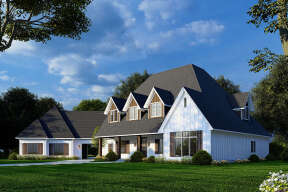 Modern Farmhouse House Plan #8318-00277 Elevation Photo