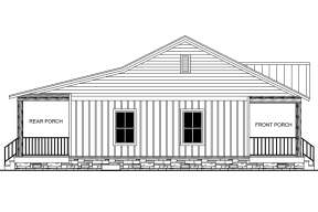 Modern Farmhouse House Plan #348-00306 Elevation Photo