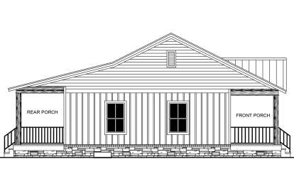 Modern Farmhouse House Plan #348-00306 Elevation Photo