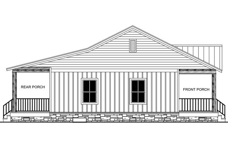 Modern Farmhouse House Plan #348-00306 Elevation Photo