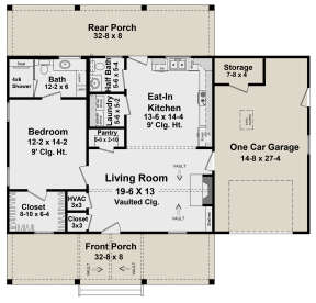 Main Floor  for House Plan #348-00306