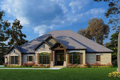 House Plan House Plan #27443 Front Elevation 