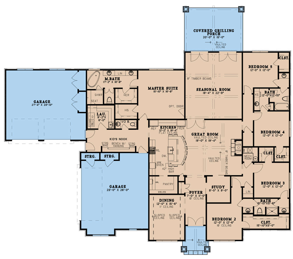 Main Floor  for House Plan #8318-00278