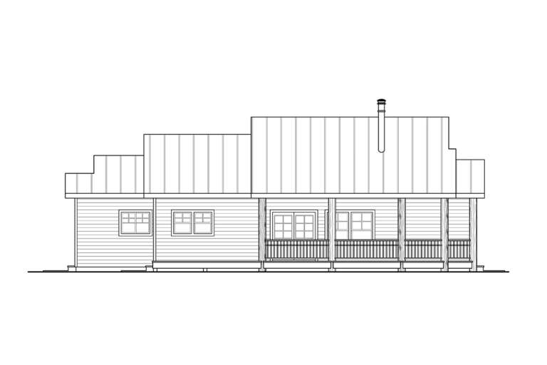 Country House Plan #035-01022 Elevation Photo