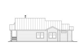 Country House Plan #035-01022 Elevation Photo
