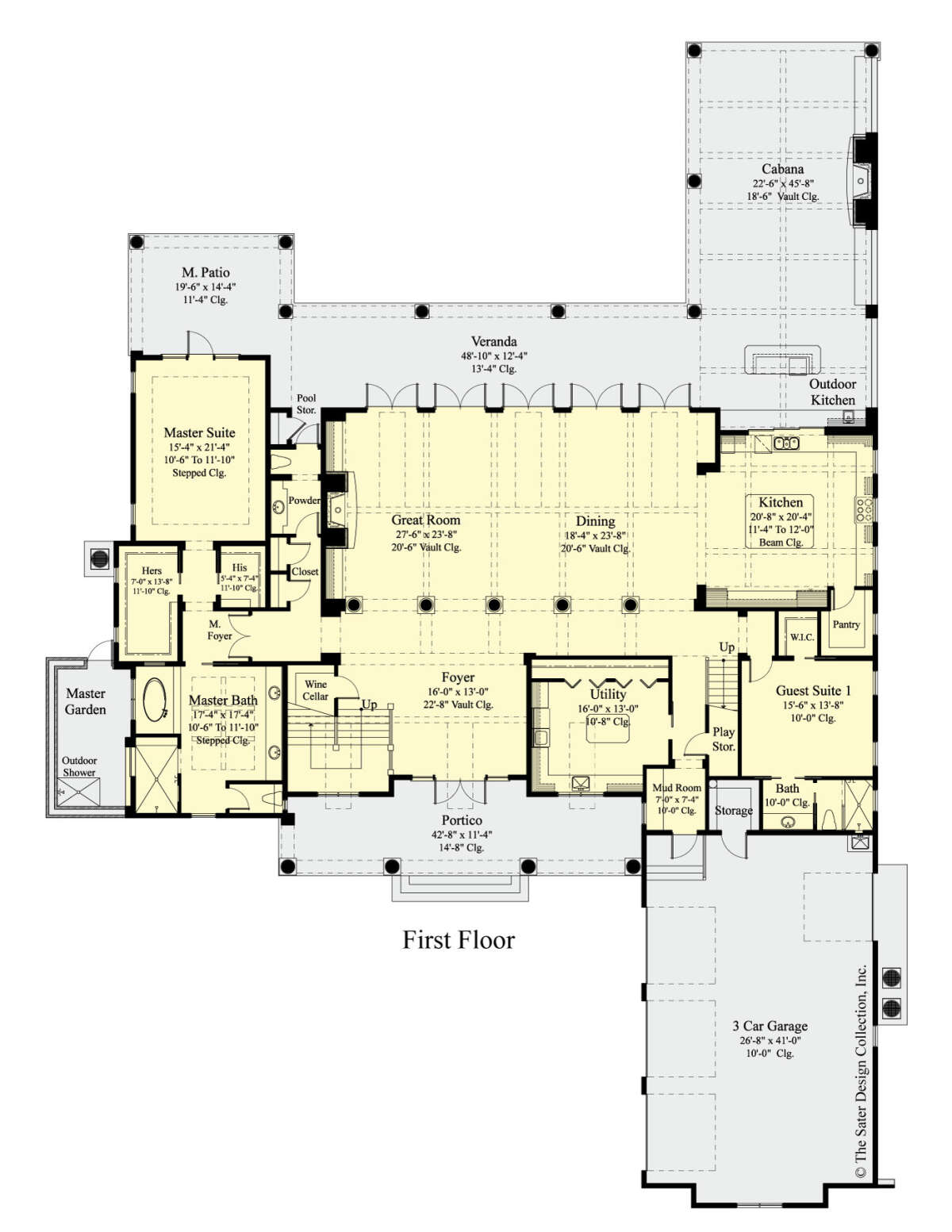 Main Floor  for House Plan #8436-00102