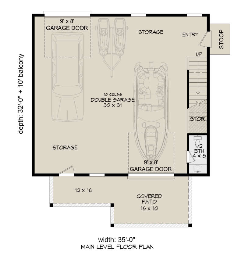 House Plan House Plan #27446 Drawing 1