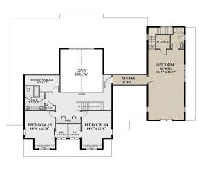 Second Floor for House Plan #6849-00125