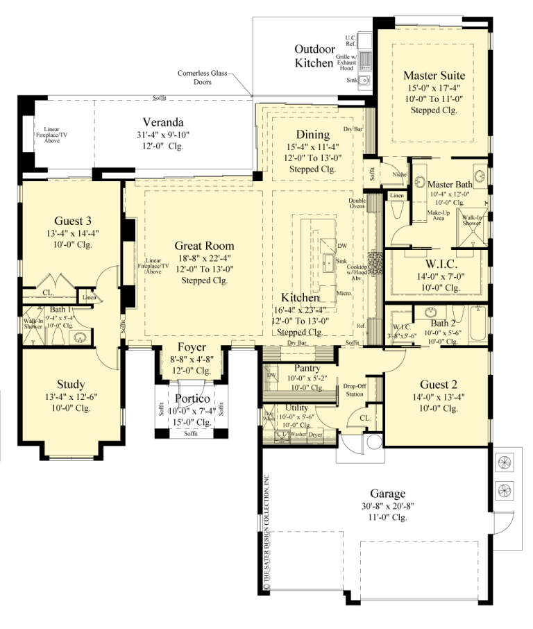 House Plan House Plan #27448 Drawing 1