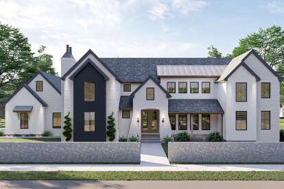 European House Plan #963-00662 Elevation Photo