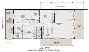 Main Floor  for House Plan #940-00552