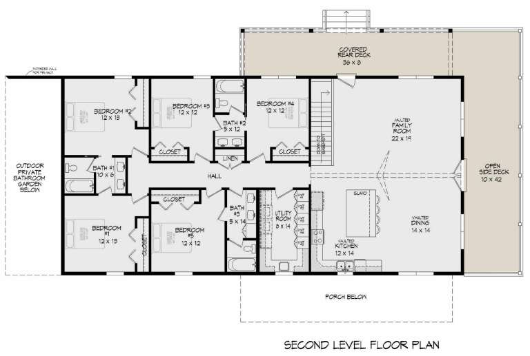 House Plan House Plan #27453 Drawing 2