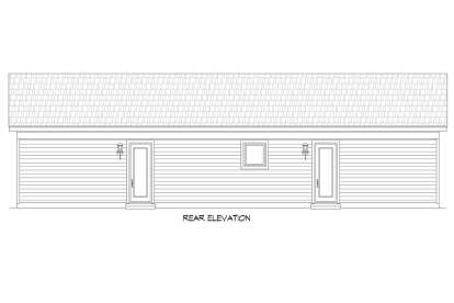 Ranch House Plan #940-00553 Elevation Photo