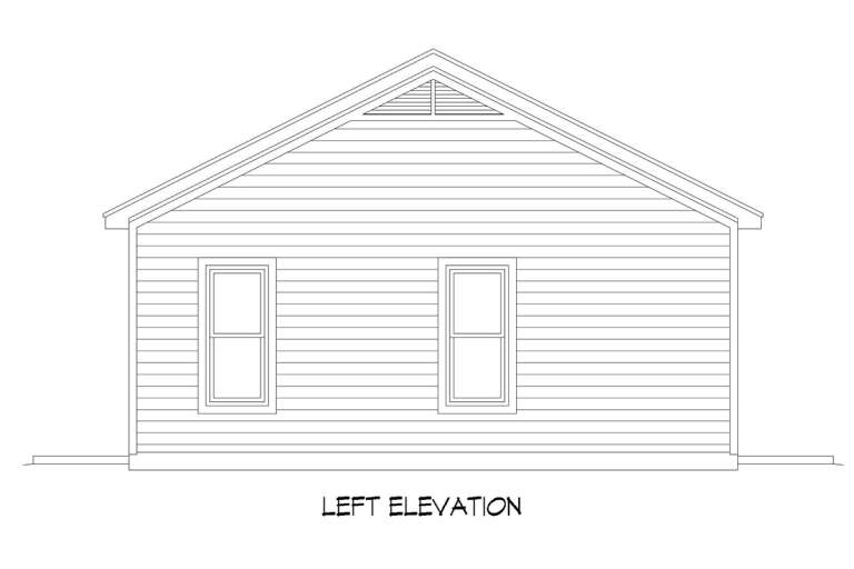 Ranch House Plan #940-00553 Elevation Photo