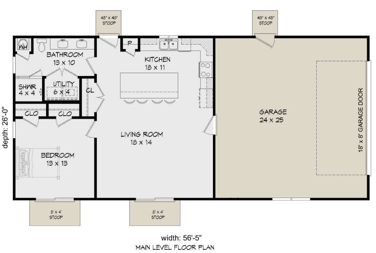 House Plan House Plan #27454 Drawing 1