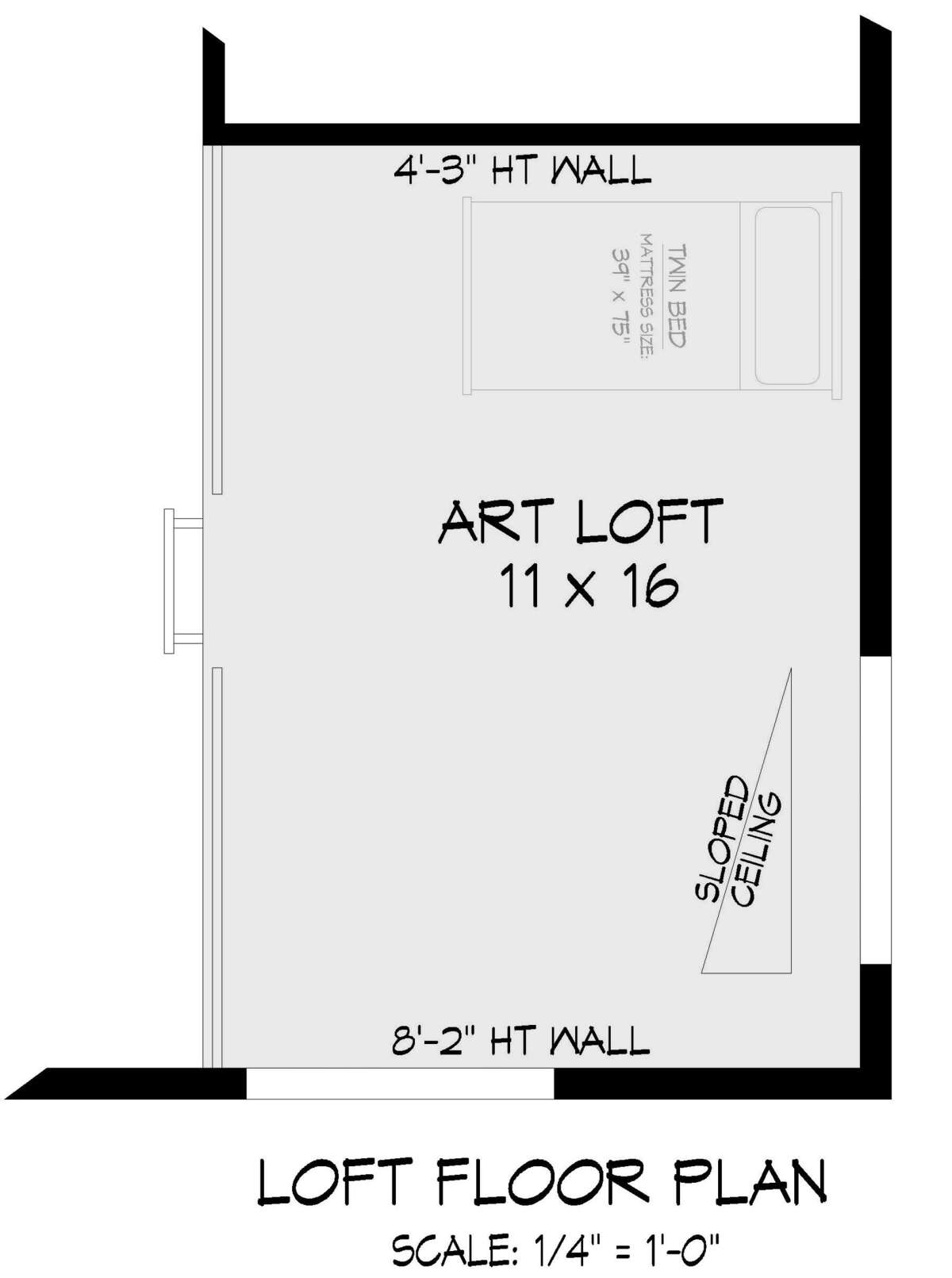 Loft for House Plan #940-00554