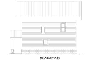 Modern  House Plan #940-00555 Elevation Photo