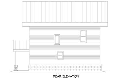 Modern House Plan #940-00555 Elevation Photo
